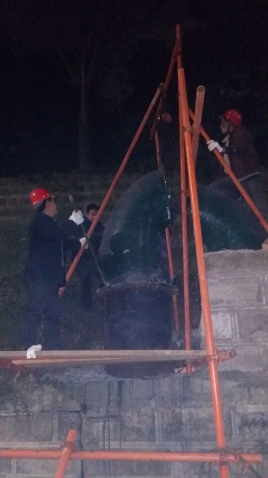 冬夜安裝排氣閥 管網(wǎng)運(yùn)行須保障