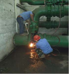 一水廠加強(qiáng)汛前設(shè)備檢修 全力確保汛期安全供水