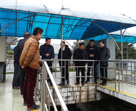 市水務局紀委書記李衛(wèi)到我司調(diào)研指導工作