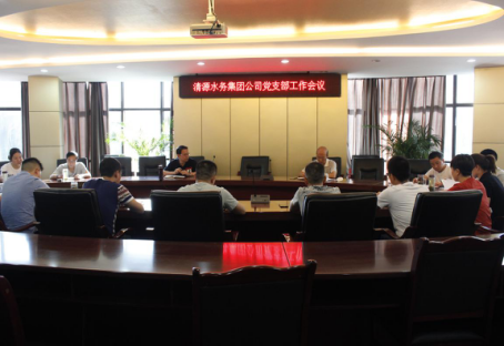 集團(tuán)公司黨委召開支部工作會議