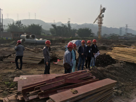 建恒公司:檢查重點項目工地 確保工程順利推進