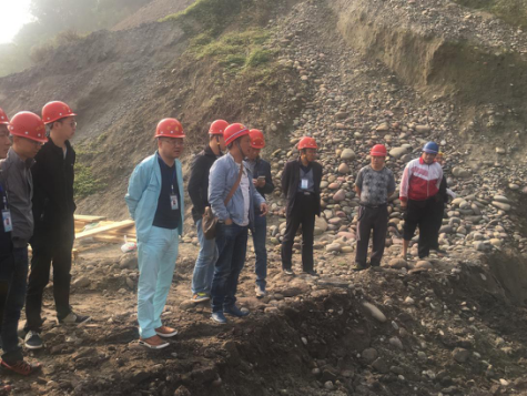 建恒公司:檢查重點項目工地 確保工程順利推進