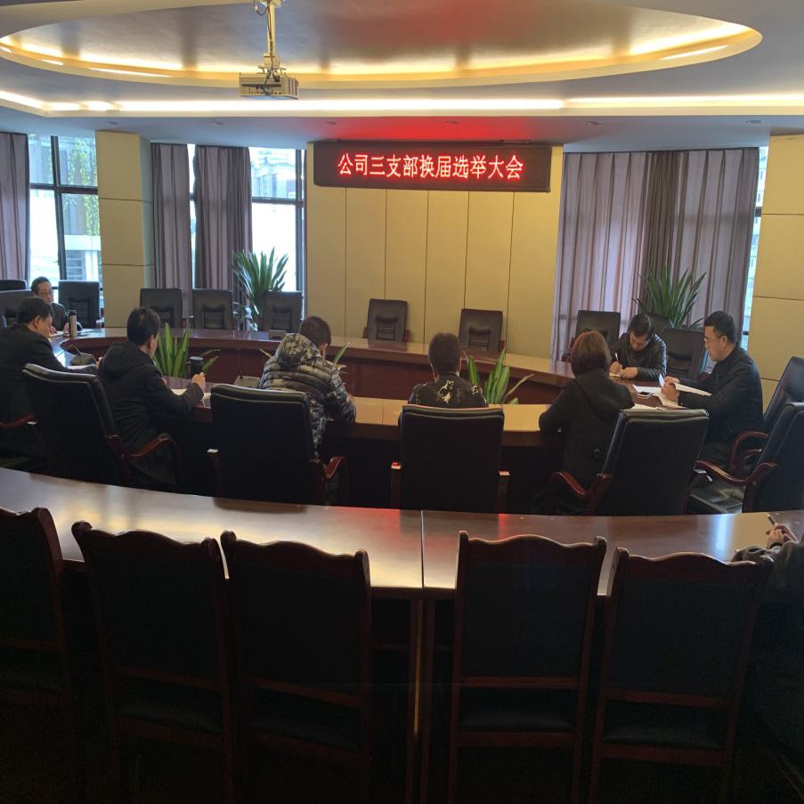 集團(tuán)公司三支部召開(kāi)支部換屆選舉大會(huì)
