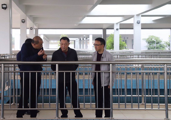 市審計局領導到清源水務菜壩水廠開展審計整改督查工作