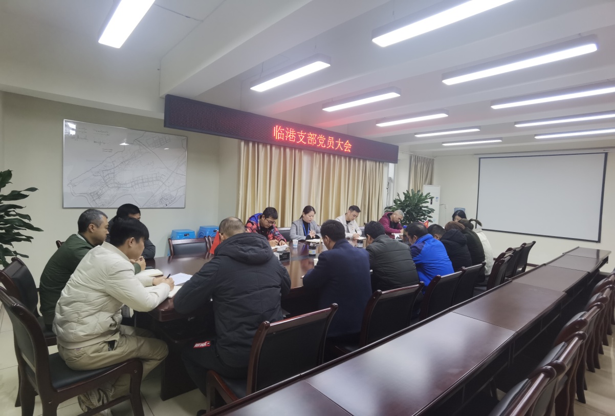 臨港支部召開(kāi)支委換屆選舉大會(huì)