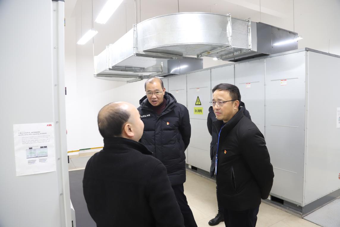 集團公司黨委書記、董事長周燕賓率隊督查水廠安全生產(chǎn)工作