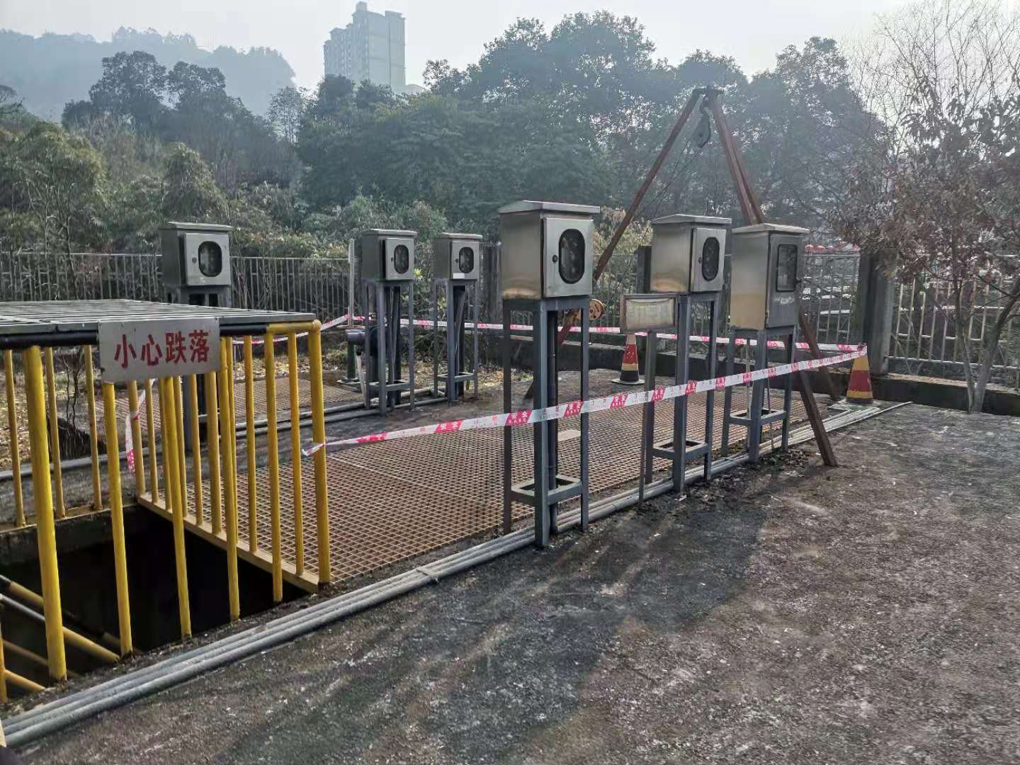 污水泵站管理部開(kāi)展春節(jié)前安全生產(chǎn)大檢查