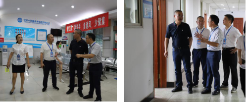 宜賓市公用事業(yè)服務集團籌備組組長羅慶深入清源水務集團開展調研工作