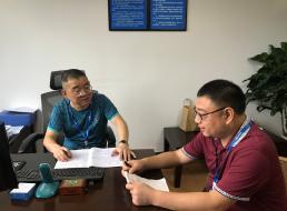 談心談話(huà)全覆蓋 筑牢廉潔 “防火墻”