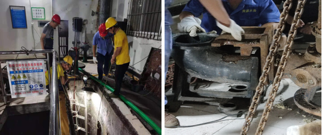 戰(zhàn)高溫忙搶修  及時恢復生產(chǎn)