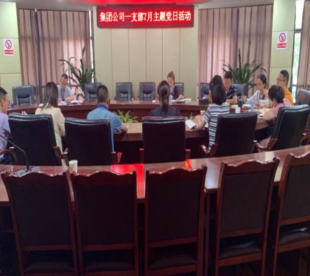 公司一支部組織開(kāi)展“讀書(shū)交流會(huì)” 主題黨日活動(dòng)