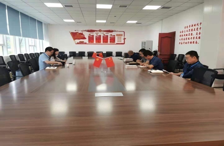 集團公司黨委委員、紀委書記聶小平帶隊開展聯(lián)系基層工作