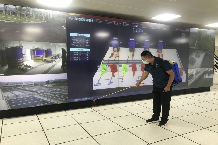 共克時艱戰(zhàn)疫情，守護供水“生命線”